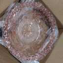 Solar Cascade Hanging Bird Bath Fountain 2026, Outdoor Large Humming Birds Hanging Water Fountains, Solar Powered Baths with Shower Bowl for Outdoors Garden Patio Backyard Lawn Decor (Pink)