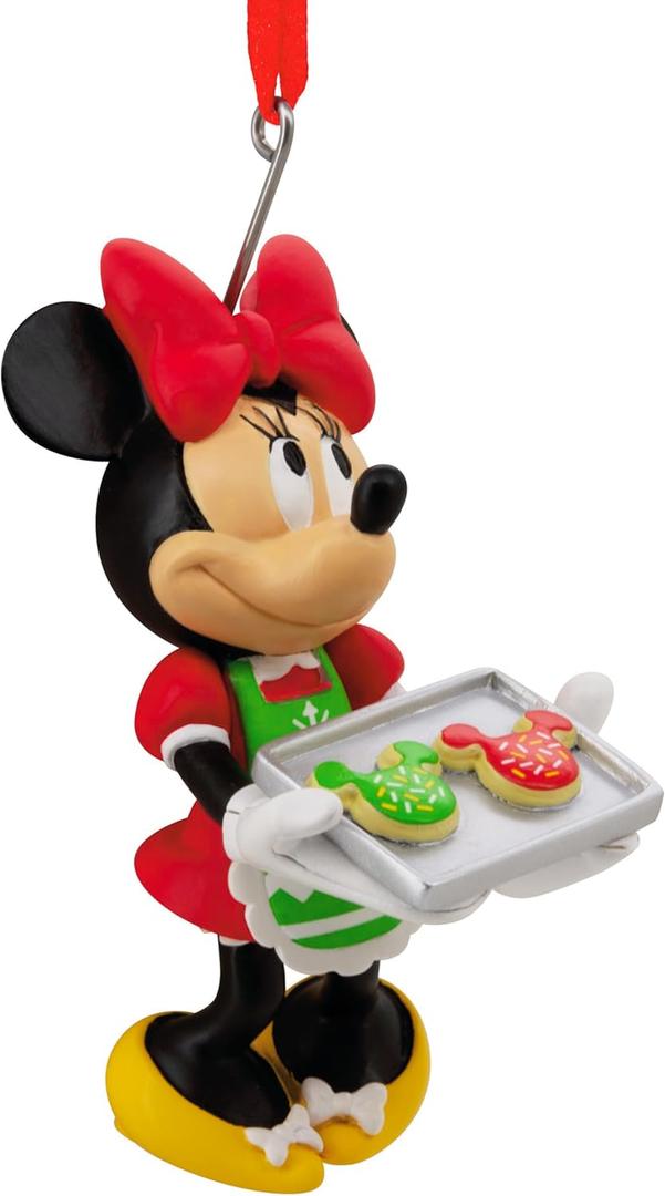 Hallmark Disney Minnie Mouse Baking Cookies Christmas Ornament, Gifts for Disney Fans
