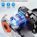 Under Desk Elliptical Machine, Electric Leg Exerciser for Seniors
