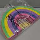 BLUE PANDA Rainbow Pinata for Pride, Baby Shower, Kids Birthday Party Decorations, (Small, 16.8 x 3.0 x 10.7 Inches)