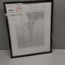 Upsimples 16x20 Picture Frame, Display Pictures 11x14 with Mat or 16 x 20 Without, Wall Hanging Poster Frame, Black, 1 Pack