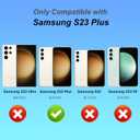 BITOBE Designed for Samsung Galaxy S23, Cute 3D Butterflies Case Slim Plating Glitter Bling Luxury Rhinestone Cover for Women Girls Protective Camera Protection Bumper 6.1" Black