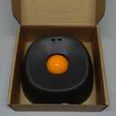 Yipetor Slow Feeder Dog Bowls for Liquid Treat, Anti-SlipEntertained Ball-in Bone Broth Dog Lick Bowl, 3/4 Cup Yogurt Pup Lick Toy for Large Medium Small Breeds Dietary Supplement/Post-op Nutrition (black)