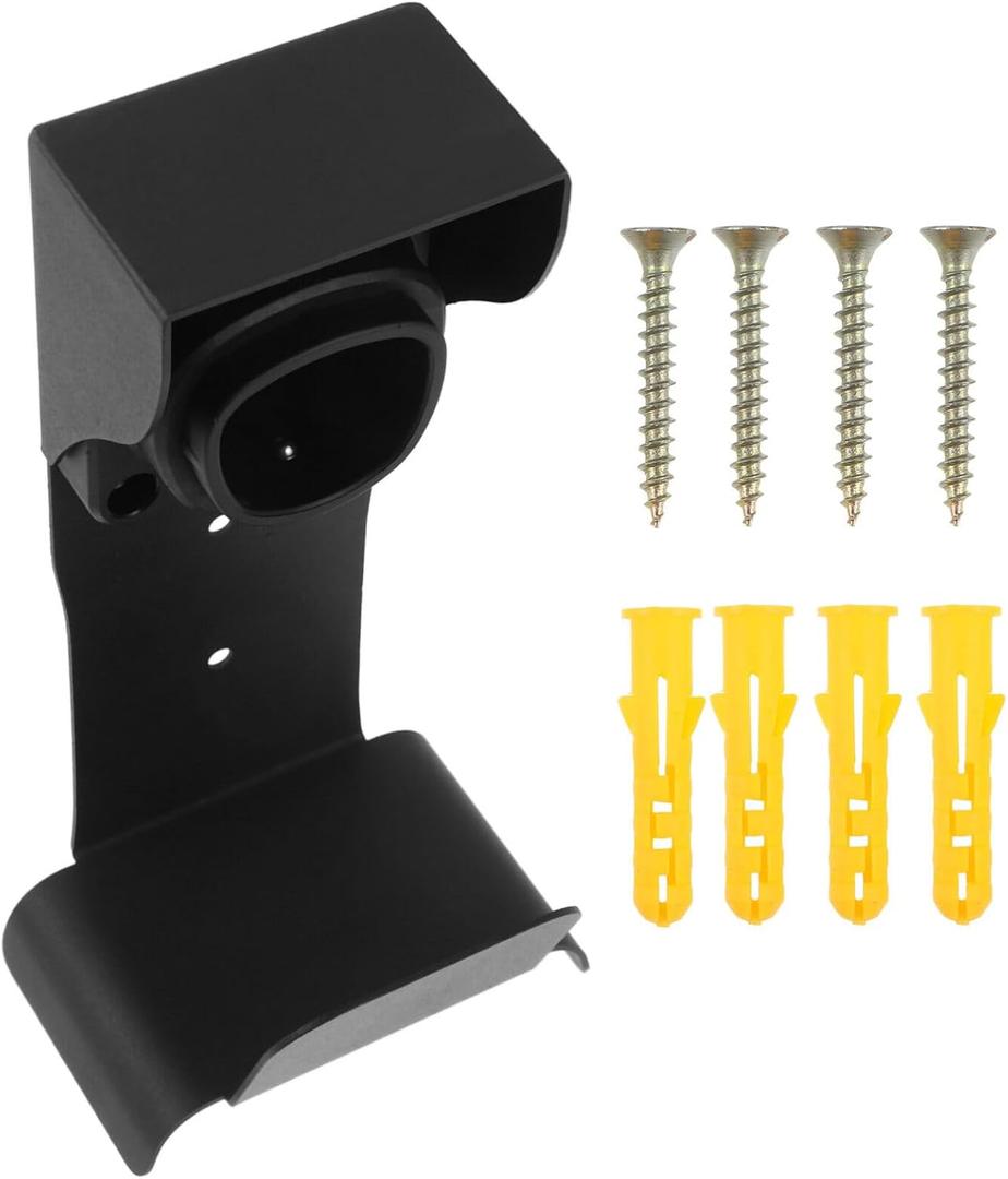 Wall-Mounted Charger Holder for Electric Vehicle Chargers Cable Organizer for and Other Models Stylish Design Prevents Cable Clutter and Keeps Your Charging Area Tidy