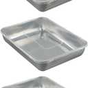 3 PCS Thickened Stainless Steel Fresh-keeping Box With Lid, Food Containers, Leak Proof Meat Storage Container, Stainless Steel Lunch Box, For Travel And Work, Dishwasher Safe