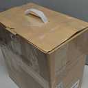 Horavie Single Serve Coffee Maker for K-Cup Pod and Grounds, Hot and Iced Coffee Maker, 6 to 14oz Brew Sizes, 50oz Removable Reservoir, Strong Button Feature, Fit 6.5" Mugs, Stainless Steel, Black (11.2 Inch)