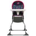 Cosco Kids Highchair for Baby, Simple Foldable High Chair, Convenient, Lightweight, and Compact Design, Flower Garden