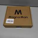 MagnaMan Slim Fit Short Sleeve Polo Shirts for Men - Cotton, Business Casual Stretch Shirt, Breathable Golf & Office Wear (L)