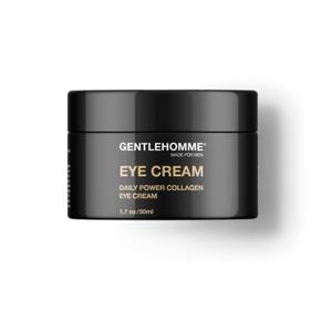 Gentlehomme - Collagen Eye Cream - Mens Eye Cream - With Collagen, Hyaluronic Acid & Caffeine - Helps Smooth, Restore & Hydrate Under Eyes - For Wrinkles & Dark Circles -All Skin Types -Vegan - 1.7oz