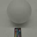 LOFTEK 8-inch LED Night Light Ball: 16 RGB Colors and Dimmable Globe Light with Remote, Upgraded Folding Handle, Seamless Matte Housing, Rechargeable IP65 Floating Pool Light, for Nursery or Decor
