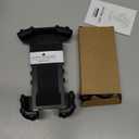 Lamicall Bike Phone Holder, Motorcycle Mount - Motorcycle Phone Holder, Handlebar Cell Phone Clamp, Scooter Phone Clip Gifts for iPhone 17 Air Pro Max, 16 15 Plus, S20, 4.7 to 6.8" Smartphones (Black)