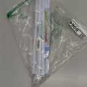 QINGYUN 2 Pack Spring Tension Curtain Rod 32.5 to 58 inch Adjustable Curtain Rods No Drilling Spring Loaded Curtain Rods for Windows Doors, White