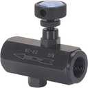 Flow Control Throttle Check Valve 3/8" NPT 3000PSI Carbon Steel Hydraulic