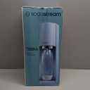 SodaStream Terra Sparkling Water Maker (Misty Blue) with CO2, DWS Bottle and Bubly Drop (Starter Kit)