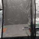 Transparent Reversible Left or Right Side Opening Insulated Door Curtain, Magnetic Thermal Door Cover Self-Closing Screen Door for Kitchen, Bedroom, Air Conditioner Room, Fits Doors up to 36" x 82"