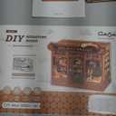 CUTEBEE Book Nook Kit - DIY Miniature House Dollhouse Kit for Adults and Teens, Booknook Tiny House Bookshelf Decor 3D Wooden Puzzle, Gifts for Family, Friends (Mrs.Hunt Bakery)