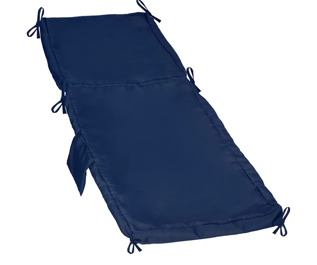 Outdoor Chaise Lounge Cushion Covers, 72 x 21 x 3 Inch Chair Cushion Replacement Cover, Waterproof Chaise Cushion No-Slip Cover with Zipper Ties (Not Includes Cushion)