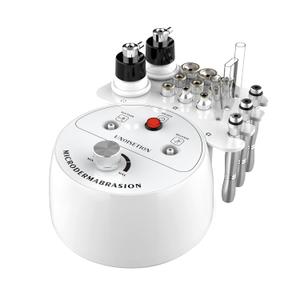 UNOISETION Diamond Microdermabrasion Machine Professional, 3 in 1 Dermabrasion Facial Peeling Skin Care Device for Salon Personal Home Use (White)