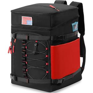 65L Ski Boot Bag Backpack for Ski Helmet, Gloves, Snowboard & Skis Accessories, Large Waterproof Snowboard Ski Boot Travel Backpack for Men,Women and Youth