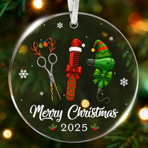 Hairdresser Gifts - Christmas Ornaments for Women Hair Stylist, Best Gift Ideas for Female Hairdressers, Unique and Decorative Hairstylist Gifts, Perfect for Hair Dresser Women