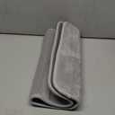 OLANLY Memory Foam Bath Mat 24x16, Super Soft Absorbent Bathroom Rugs, Quick Dry, Machine Washable Shower Floor Rugs, Bathmat Carpet, Bathroom Home Decor Accessories, Light Gray