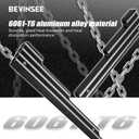 Bevinsee Spark Plug Wire Looms Holders Compatible with Chevrolet SBC BBC 350 396 402 427 454 Engines, Compatible with Ford V8 289 302 351W 390 429 460, Billet Aluminum