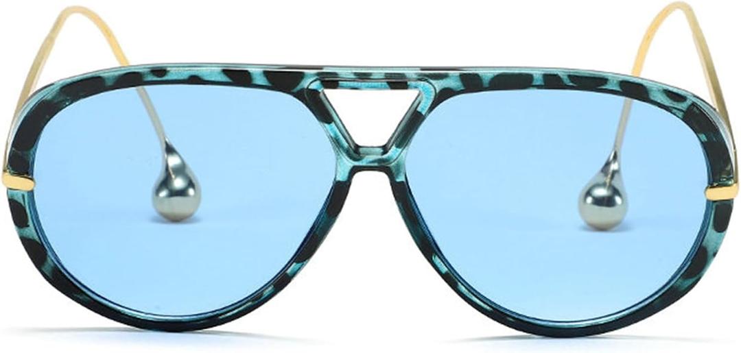 Willochra Vintage Oversized Pilot Shield Sunglasses Women Luxury Trendy Sun Glasses For Ladies Big Frame Eyewear 