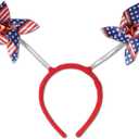 Patriotic Pinwheel Boppers (stars & stripes design) Party Accessory (1 count) (1/Pkg)
