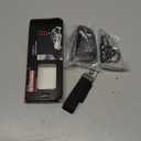 MILD EAST for Chevy Key Fob Cover Compatible with 2021-2026 Tahoe Suburban GMC Yukon Denali Silverado Key Shell Case (Black, 5 Buttons)