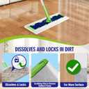 40 Count XL Heavy Duty Wet Mopping Cloths Refill Compatible with Swiffer Sweeper XL Mop, Disposable Wet Pads Refill X-Large Size for Multi-Surface Floor Cleaning, Unscented