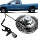 Dasbecan Engine Radiator Cooling Fan Clutch 3282 Compatible With Cummins diesel 5.9L 6.7L L6 Dodge Ram 2500 3500 4000 4500 5500 Replaces# 55056990AC 55056990AA 55056990AB