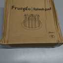 Non Slip Dog Splash Pad, 75 in Durable Splash Pad for Dogs, Heavy Duty Outdoor Water Play Mat for Large/Small Pets Foldable Design, Leak Proof Easy Setup