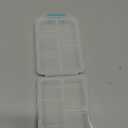 1Pack Travel Pill Organizer - 10 Compartments Pill Case, Compact and Portable Pill Box, Perfect for On-The-Go Storage, Pill Holder for Purse White