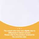 BRILLMAX 8 Pack White Tablecloths 60 x 126 Inch for 8ft Rectangle Tables - 150 GSM Polyester Fabric, 15" Standard Drop, Water, Stain & Wrinkle Resistant Cloth Cover for Wedding Banquet Dining Buffet
