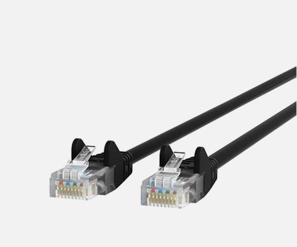 Belkin A3L791bt10MBLKS 10m CAT-5e Ethernet Patch Cable - B