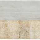 Creative Co-Op Round Marble Charcuterie or Cutting Board, Beige