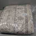 Hallway Washable Runner Rug - 3x10 Kitchen Rugs Entryway Rug Runner Vintage Soft Floor Mat Non Slip Indoor Farmhouse Carpet for Bathroom Living Room Bedroom (3 X 10, Beige)