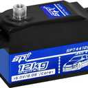 12kg Low Profile Servo RC Digital Servo High Torque Full Metal Gear & Steering Servo Arm for 1/10 RC Car Tamiya Kyosho On-Road Touring Drift Car