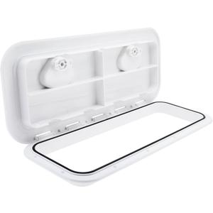 NovelBee Marine Deck Access Hatch,Boat Hatch Lid 23.9" x 9.5" for Marine Caravan RV