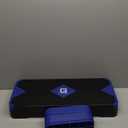 Aerobic Exercise Step, Adjustable Aerobic Stepper for Exercise, Workout Step Platform for Step Up, 26.5" Step Deck with 4 6 8 Adjustable Height Risers, Women Home Gym Cardio Fitness (Blue)