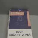 MAGZO Door Draft Stopper for Bottom of Door, 2 Pack 30 Inch Under Door Draft Stopper, Fan Shaped Under Door Gap Filler Bottom, Door Soundproofing, Grey