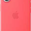 Apple iPhone 17 Silicone Case with MagSafe and Camera Control: Lightweight Phone Case, Wireless Charging Compatible, Smooth Matte Finish; Bright Guava