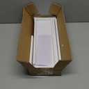 White Floating Shelves for Wall Decor, Wall Mounted Wood Storage Shelf for Bedroom, Living Room, Bathroom, Kitchen, Nursery, Display Picture Ledge Shelf with Lip Set of 2-14 Inches, White (13.6in)