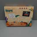 Magnetic Board for Kids, 1-2 Year Old Boy Gifts with Magnetic Letters and Numbers, Toddler Easel for Boy Birthday Christmas Gift (Blue)