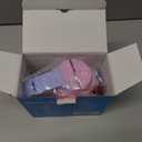 iClever BTH12 Kids Bluetooth Headphones,Colorful LED Lights,74/85dBA Safe Volume,85H Playtime,Fast Charging,Bluetooth 5.2,Over Ear Kids Headphones Wireles for iPad/Tablet/Airplane, Gradient Pink