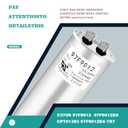 97F9012 97F9012BX C370R 70uF 370V Round Run Capacitor Replacement for HVAC AC Motor