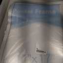 MFoffice 11x17 Frame for Display AD, Sign, Poster, Picture, Made of Durable PVC Plastic and Strong Magnetic, Double Sided and Self Adhesive, Silver, Pack of 2