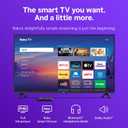Roku Smart TV 2026 40-Inch Select Series, 1080p Full HD TV Roku TV with Voice Remote Flat Screen LED Television with Wi-Fi for Streaming Live Local News Sports & Movies, Bluetooth Headphone Mode