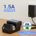 Exmate 18V Charger Compatible with Hitachi 18V Battery BSL1830C BSL1815S BSL1815X BSL1830 330139 330557 339782