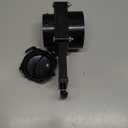 Valterra T50 3" Hub x 3" Bay with Cap Valve Assembly,Black